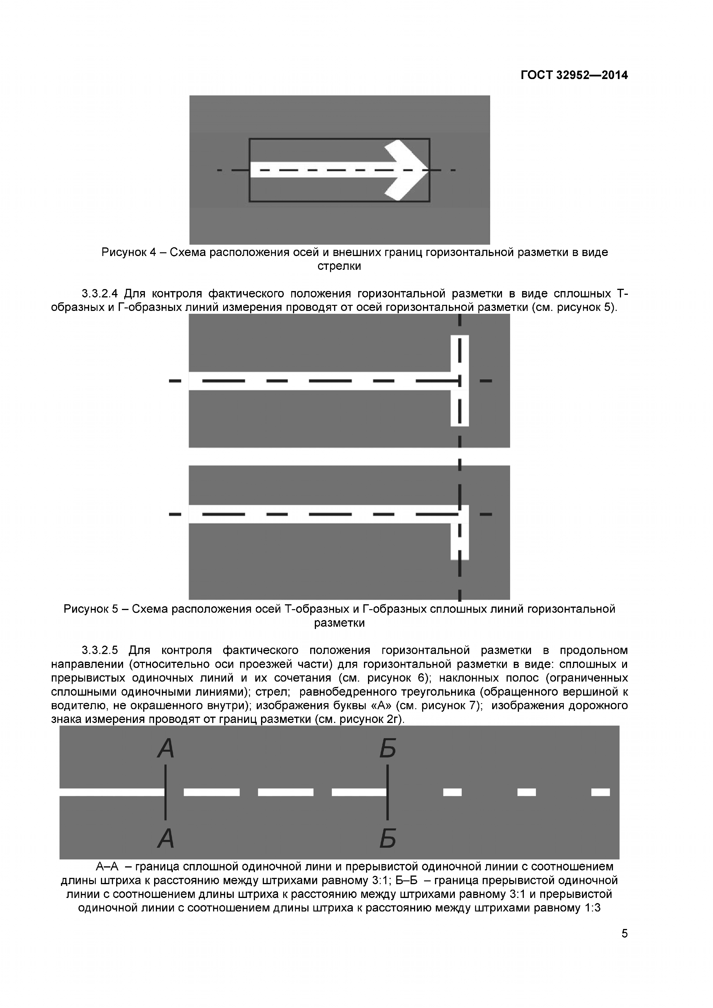 Разметка дорожная типовой проект