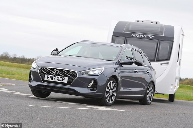 The i30 Tourer is a mid-size estate car with a cavernous 600-litre boot compartment 
