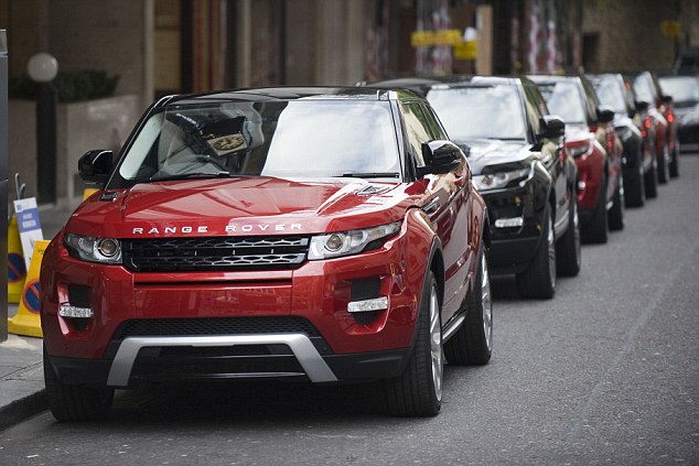 Desirable: High-end cars like the Range Rover come with ever-cleverer ignitions - but owners should be careful
