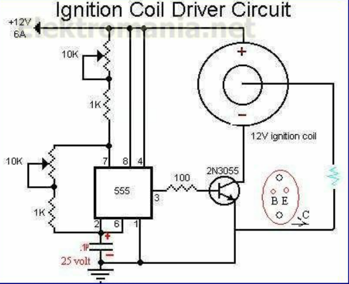 Электропастух из катушки зажигания и коммутатора схема