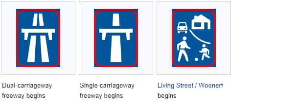 Road signs in South Africa and their meanings