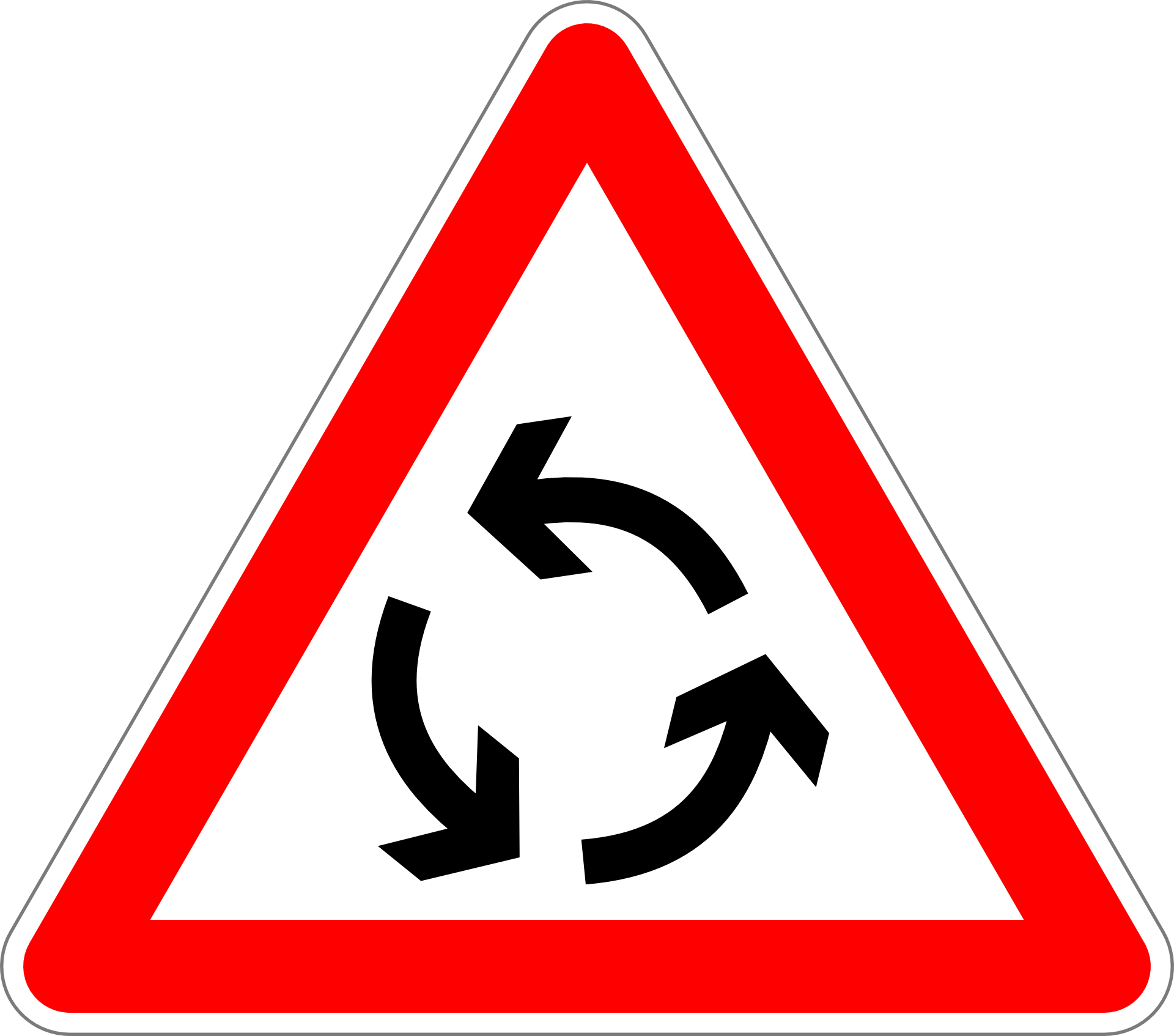 Знаки дорожного движения картинки. Изображение дорожных знаков. Знак круговое движение в треугольнике. Предупреждающие знаки круглые. Предупреждающие дорожные знаки вектор.