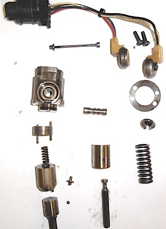 Disassembled Fuel Injector