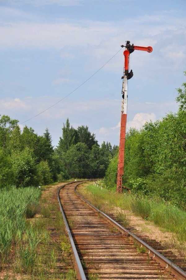 Проходной светофор на жд фото